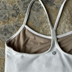 Lululemon Power Y Tank White